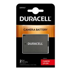 Bateria Duracell DR9967 7,4V 1020mAh Li-Ion - Canon LP-E10, EOS