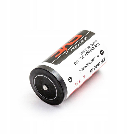 Bateria litowa EVE ER34615S 3,6V 19000mAh - Li-SOCL2 D, LS33600, SL-780, TL-2300, TL-4930, XL-200F