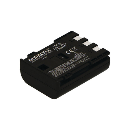 Bateria Duracell DRC2L 7,4V 700mAh Li-Ion Canon BP-2L5, BP-2LH, NB-2L, NB-2LH, Elura, IVIS, IXY, LEGRIA, Optura, PowerShot, VIXIA