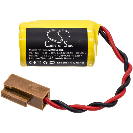 Bateria zamienna Mitsubischi FBT030A C52005 3,6V 1200mAh Litowa do Fuji Electric MICREX-F MICREX-SX - CS-MMC520SL
