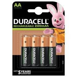 Akumulatorki Duracell R6 AA HR6 MIGNON 2500mAh NiMH 4B