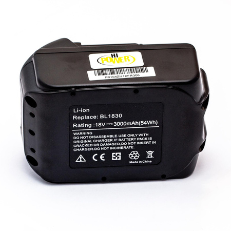 Bateria zamienna Makita 194205-3, BL1815, BL1830, BL1840, BL1850, LXT400 18V 4.0Ah Li-Ion do elektronarzędzi i wkrętarek Makita