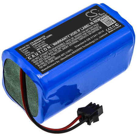 Bateria zamienna do DEEBOT 10002265 600 601 605 607 14,8V 3400mAh Li-Ion do Ecovacs DN620 DN621 DH43 DH45 DH45