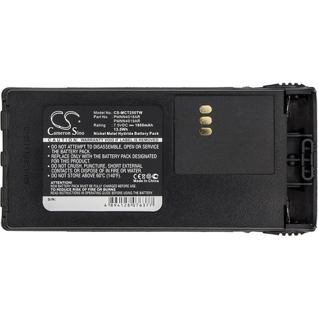 Bateria zamienna do Motorola P040 P080 P88S CT150 CT250 7,2V 1800mAh NiMH