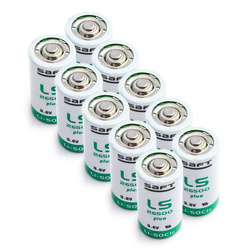 10 x Bateria litowa SAFT LS26500 Plus / STD Li-SOCl2 3,6V 8500mAh - ER26500, TL-4920, SL-2770, SL-770, XL-140F