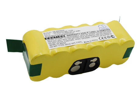 Bateria zamienna 11702 do iRobot Roomba 500 600 700 800 900 Vileda 137173 14.4V 4000 mAh NiMH