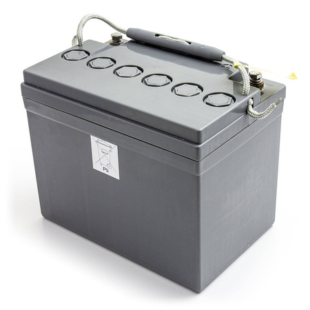 Akumulator żelowy HAZE 12V 33Ah do wózka inwalidzkiego Pride, Otto-Bock, Invocare, Optiway Sooters