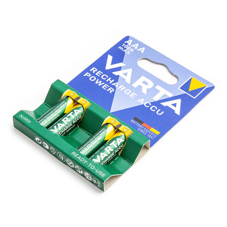 Akumulatorki VARTA R2UU R03, AAA HR03 MICRO MN2400 1,2V 1000mAh NiMH 4BL