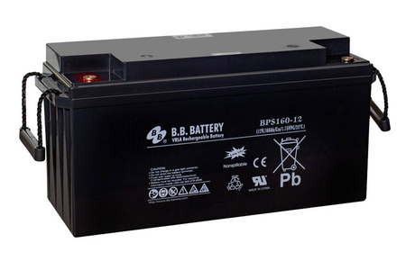 Akumulator AGM B.B. Battery BPS 160-12 12V 160Ah do pracy buforowej bezobsługowy