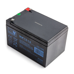Akumulator MW Power MW 12-12 12V 12Ah AGM bezobsługowy do UPS Hulajnogi Systemu alarmowego Kosiarki  Zabawki