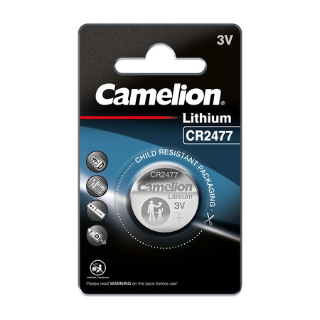 Bateria litowa Camelion CR2477 3V 1000mAh BR2477N, DL2477N, KCR2477, LM2477