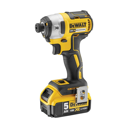Zakrętarka udarowa bezszczotkowa 1/4" 18V 2x5,0Ah DeWalt DCF887P2-QW
