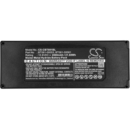 Bateria do Cattron Theimeg BT081-00061 10,8V 2000mAh NiMh do Cattron Theimeg TH- EC/LO