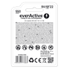Akumulatorek everActive 6F22/9V Li-ion 9V 550 mAh z USB TYP C
