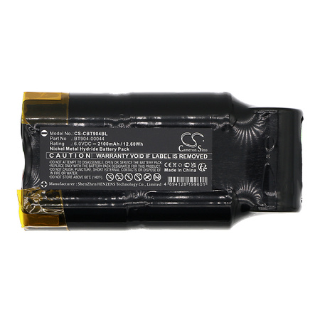 Bateria do Cattron Theimeg BT904-00044 6V 2100mAh NiMh do Cattron Theimeg TH-20DS-S/E, TH-GA, TH-GA/NC-10