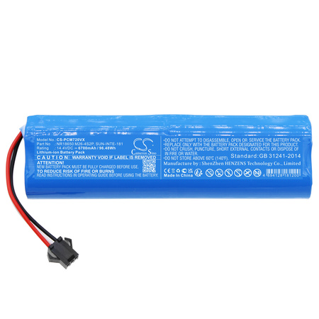 Bateria zamienna do Xiaomi SUN-INTE-181 14,4V 6700mAh Li-Ion do Xiaomi Viomi S9 Proscenic M8 PRO