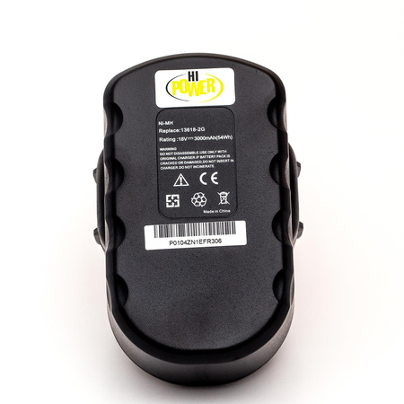 Bateria zamienna Bosch 2607335560, 2607335680, 2607335688, 2610909020 18V 3.0Ah NiMH do elektronarzędzi PSR 18VE, GSB 18 VE-2, GDS 18 V-HT, GSR 18 VE-2, PSB 18VE