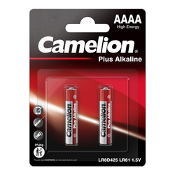 Bateria alkaliczna Camelion LR61,AAAA, 25A, LR8D425, MN2500, MX2500, E96 1,5V 2B 2szt.