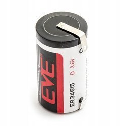 Bateria litowa EVE ER34615CNR 3,6V 19000mAh - LiSOCL2, D, LS33600CNR, SL-780, TL-2300, TL-4930, XL-200F