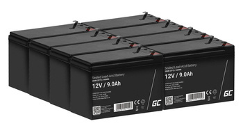 Zestaw akumulatorów Green Cell AGM05 12V9Ah do APC UPS RBC12 RBC26 RBC27