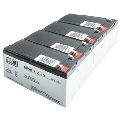 4 x Akumulator MW Power MWS 7,2-12 12V 7,2Ah AGM do systemu alarmowego kasy fiskalnej zabawki