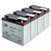 4 x Akumulator MW Power MWS 18-12 12V 18Ah AGM do UPS Kosiarki Alarmu Systemów alarmowych