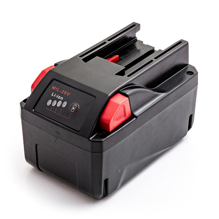 Bateria zamienna Milwaukee 48-11-2830, V28, V28B, V28BX 28V 3.0Ah Li-Ion do elektronarzędzi HD28/AG/CS/HX/IW/JSB/MS/PD/SG/SX, M28/VC/WL/AG/BS/H/HX/IW/PD/SG
