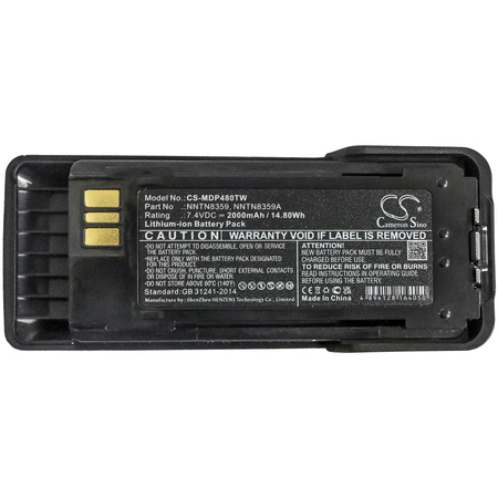 Bateria zamienna Motorola NNTN8359 7,4V 2000mAh Li-Ion do DP4401ex ATEX, DP4601ex, DP4801ex ATEX