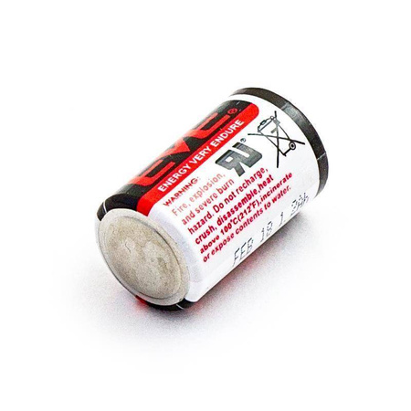 1 x Bateria litowa EVE ER14250 3,6V 1200mAh Li-SOCL2 1/2AA, SL-350, SL-750, SB-AA02, TL-2150, TL-4902, XL-050F