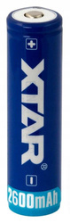 Akumulator Xtar 18650 3,7V 2600mAh Li-Ion z zabezpieczeniem