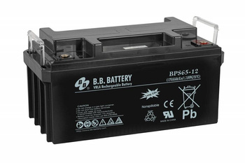 Akumulator AGM B.B. Battery BPS 65-12 12V 65Ah do pracy buforowej bezobsługowy
