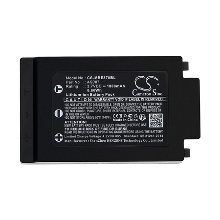Bateria zamienna do IMET AS087 BE3700 3,7V 1800mAh Li-Ion do M880 RAY WAVE2