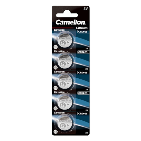 Bateria litowa Camelion CR2025 3V DL2025 ECR2025 B5 5szt.