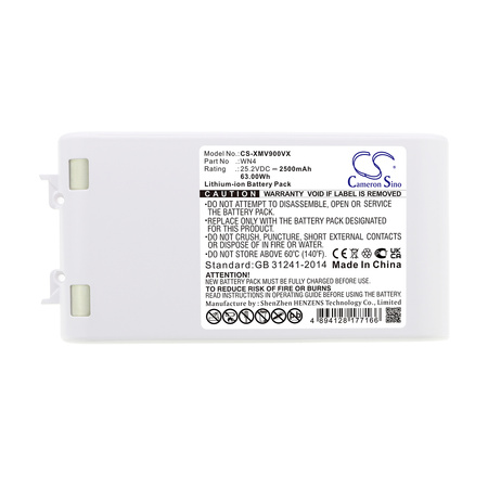 Bateria zamienna do Xiaomi Dreame V8 V9 V10 V9P V9B WN4 VVN4 25,2V 2500mAh Li-Ion