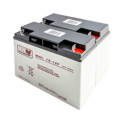 2 x Akumulator MW Power MWL 18-12F 12V 18Ah AGM do UPS APC RBC7 Kosiarki Quada Systemu alarmowego