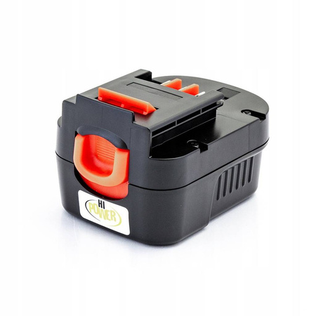 Bateria zamienna Black & Decker A12, HP12, HP122, A1712 12V 2,0Ah Ah NiMH do elektronarzędzi HP126F2B, HP126F2K, HP126F3K, CP12K, XTC12IK