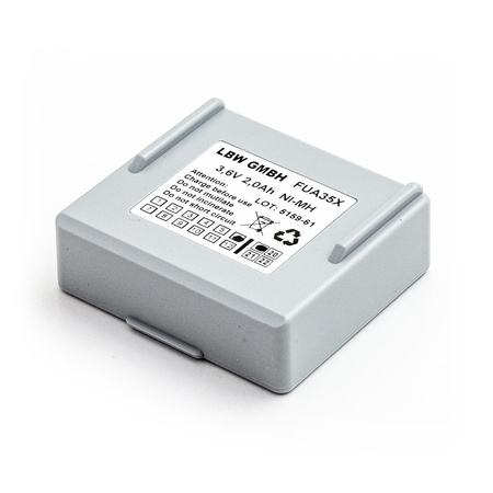 Bateria zamienna LBW do suwnic Abitron KH68300990 3,6V 2000mAh do Mini, Mini EX2-22