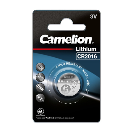 Bateria litowa Camelion DL2016, CR2016, 6016, E-CR2016, SB-T11 3V