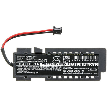 Bateria litowa zamienna Mitsubishi MR-J3BAT 3,6V do MelServo MR-J3, MR-J3-A, MR-J3-A4, MR-J-3B, MR-J-B4, MR-J-T4