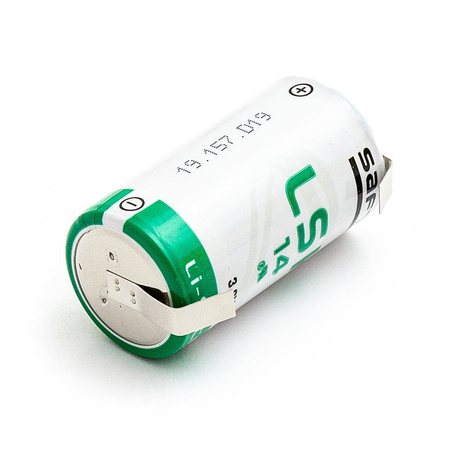 Bateria litowa SAFT LSH14CNR C 3,6V LiSOCl2 rozmiar C wysokoprądowa z blaszkami