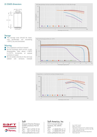 Bateria litowa SAFT LS33600CNR z blaszkami LiSOCl2 3,6V 17000mAh SL-780, SL-2780, TL-5930, ER34615S, XL-205L, SB-D02