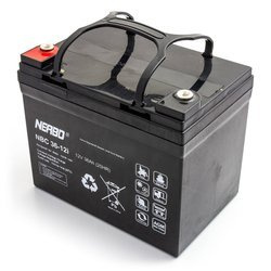 Akumulator NERBO NBC 36-12i 12V 36Ah - AGM bezobsługowy do pracy cyklicznej