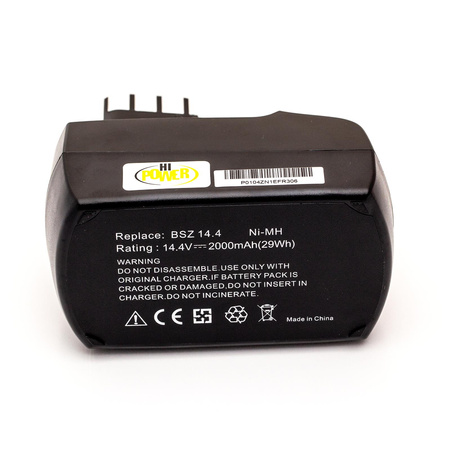 Bateria zamienna Metabo 6.25475, 6.25476 14,4V 2.0Ah NiMH do elektronarzędzi BSZ14.4, BSZ14.4 Impuls, SBZ14.4 Impuls, ULA9.6-18