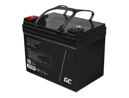 Akumulator Green Cell AGM21 12V 33Ah AGM bezobsługowy akumulator do kosiarki skutera łodzi wózka inwalidzkiego