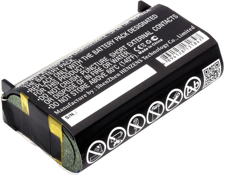 Bateria zamienna skanera Nautiz / Getac 441820900006 3,7V 6800mAh do Nautiz X7, Getac PS236, PS236C, PS336