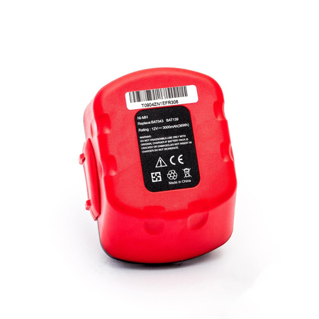 Bateria zamienna Bosch 2607335249, 2607335261, 2607335262, 2607335273, 2607335274 12V 3.0Ah NiMH do elektronarzędzi Exact seria, PSR 1200, PSRE-2, GSB E-2, GSR 12-2