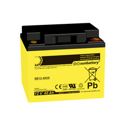 Akumulator SUN Battery SB12-40V0 Vds 12V 40Ah AGM Bezobsługowy