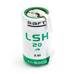 Bateria litowa Saft wysokoprądowa LSH20 Li-SOCl2 3,6V 13000mAh z blaszkami