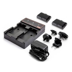 Oryginalna ładowarka Danfoss /Ikusi CB70 10,5-35VDC z zasilaczem + 2 baterie oryginalne BT06K, 2303692