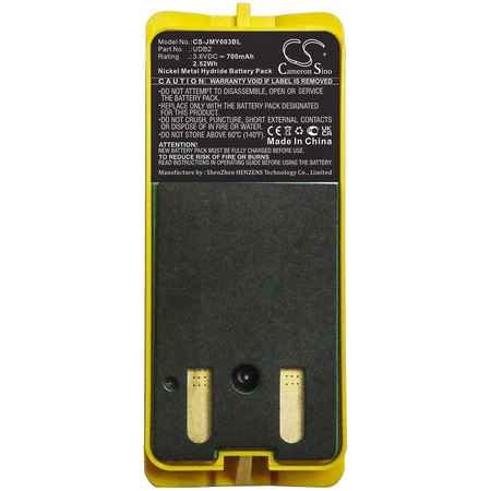 Bateria zamienna do JAY UDB2 3,6V 700mAh NiMh do sterowania dźwigiem JAY A003 HAS UDE
